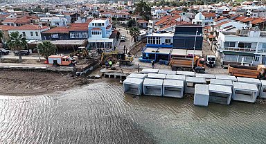 Foça'da sel ve taşkın felaketine gecikmeli tedbir