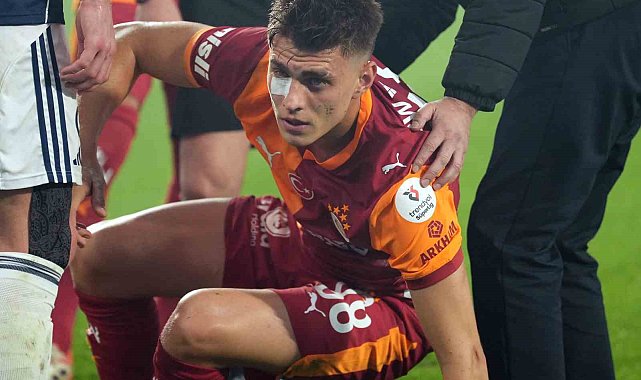 Galatasaraylı Kazımcan'ın gözüne çakmak atan taraftar yakalandı