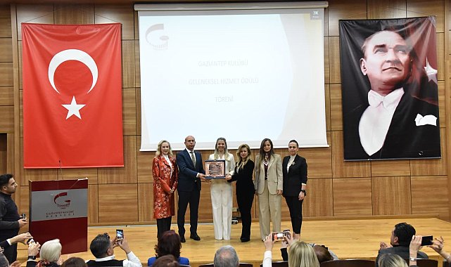 Gaziantep Kulübü 2025 Geleneksel Hizmet Ödülü Töreni gerçekleştirildi