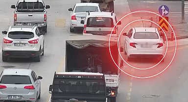 Gaziantep'te 'kaynak' yapan 810 sürücüye 802 bin TL ceza