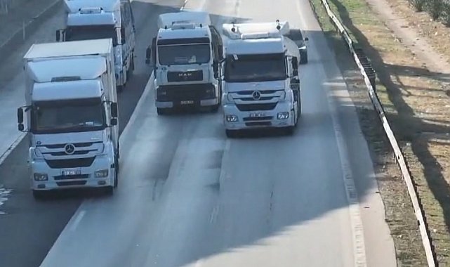 Gaziantep'te dron destekli denetimlerde 4 bin 786 araca ceza