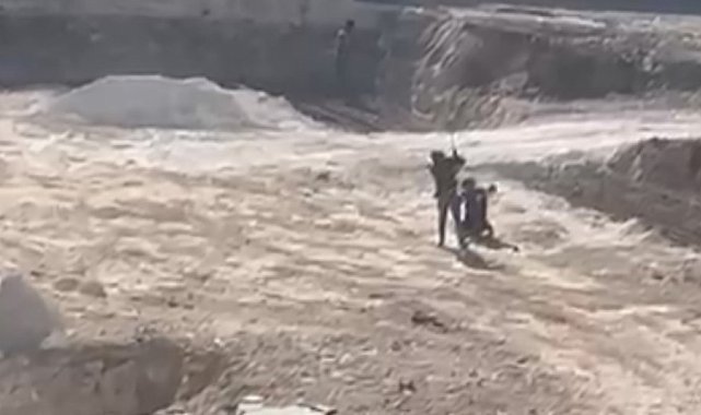 Gaziantep'te tepki çeken görüntü: Çocuk işçiye inşaat alanında darp