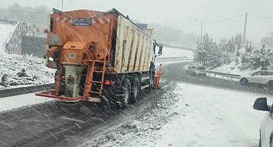 Gaziantep'te karla mücadele seferberliği
