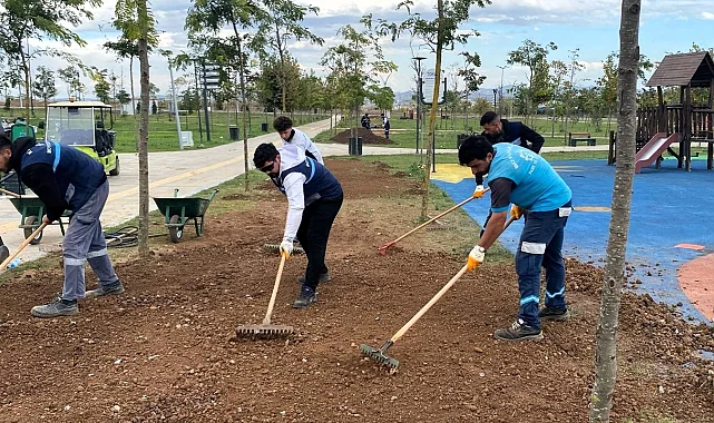 Gebze Millet Bahçesi'nde etkin çalışma