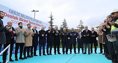 Gebze'de Çocuk Görüşme Merkezi için ilk harç