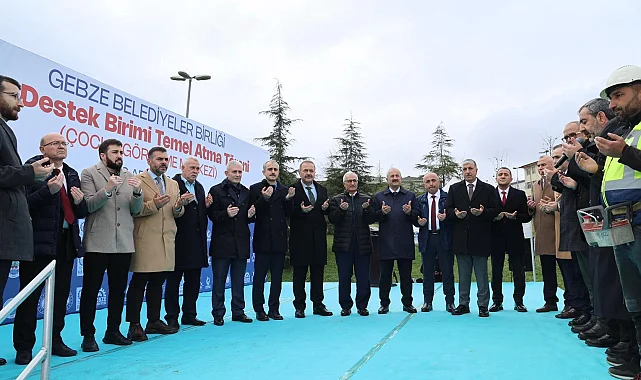 Gebze'de Çocuk Görüşme Merkezi için ilk harç