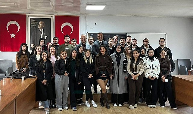 Geleceğin tapu teknikerlerine Kaymakam Dalak'tan mesleki rehberlik