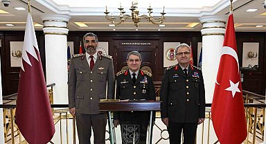 Genelkurmay Başkanı Bayraktaroğlu, Katar Kara Kuvvetleri Komutanı Al-Attiyah'ı kabul etti