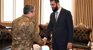 Genelkurmay Başkanı Orgeneral Bayraktaroğlu, Suriye Devlet Başkanı eş-Şara ile görüştü