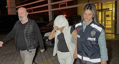 Girdiği evden altın ve para çalan kadın tutuklandı