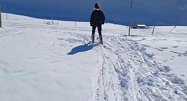 Giresun'da Eğribel Kayak Merkezi faaliyete başladı