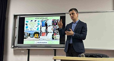 Gölcük'te lise öğrencilerine "sıfır atık" eğitimi