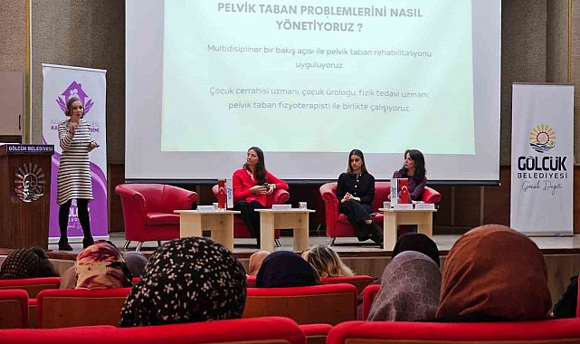 Gölcük'te "idrar ve gaita kaçırma" sorunlarına ameliyatsız çözüm yöntemleri anlatıldı