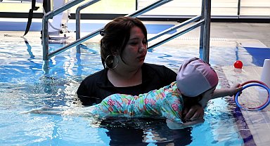 Gonca'da hidroterapi tedavisi hayatları değiştiriyor... Suyun gücüyle rehabilitasyon