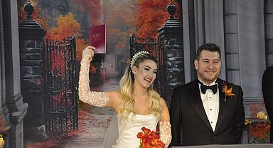 Görkemli düğün mutluluk saçtı
