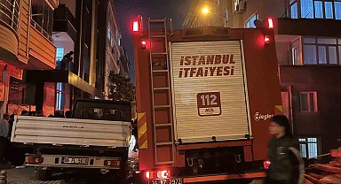 Güngören'de binadaki patlamada yaşlı çift yaralandı