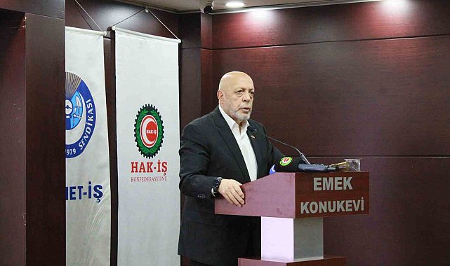 HAK-İŞ Genel Başkanı Arslan: "Asgari Ücret Tespit Komisyonu'ndan sağlıklı bir asgari ücret çıkmaz"