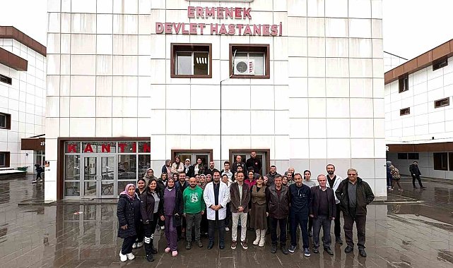 Hastalardan Ermenek Devlet Hastanesine mektuplu teşekkür