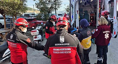 Hastanede deprem ve yangın tatbikatı