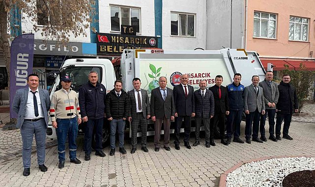 Hisarcık Belediyesi'ne yeni çöp toplama aracı