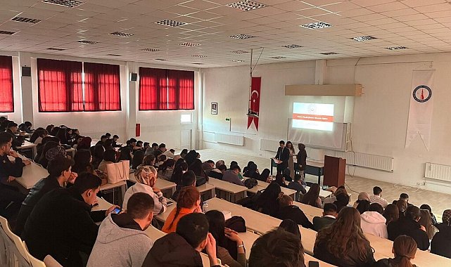 Hisarcık MYO'da "Kadına Yönelik Şiddetle Mücadele" konulu eğitim