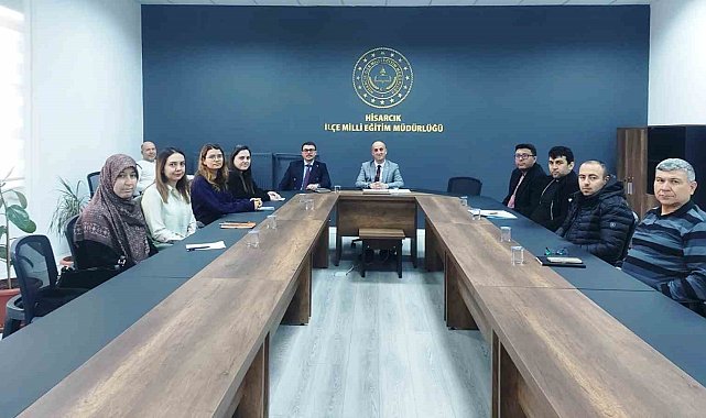 Hisarcık'ta branş öğretmenleri toplantıları başladı