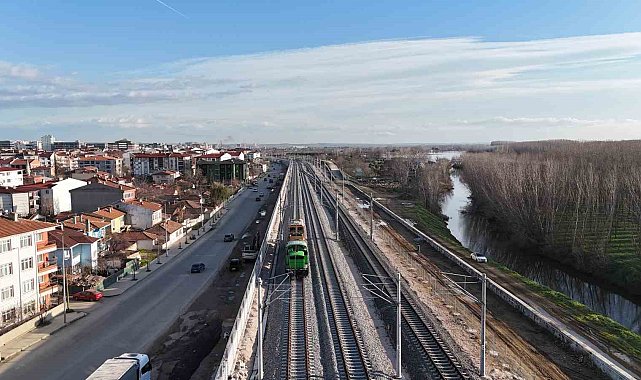 Hızlı tren projesi Edirne etabının yüzde 98'i tamamlandı