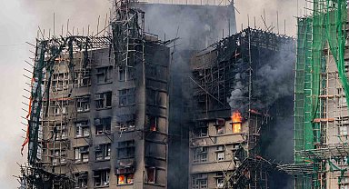 Hong Kong'daki yangın felaketinde can kaybı 156'ya yükseldi