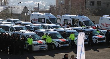 İçişleri Bakanlığı'ndan Hakkari'ye 45 yeni hizmet aracı