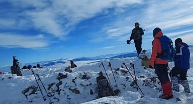 Iğdır'da dağcılıkta tarihi adım