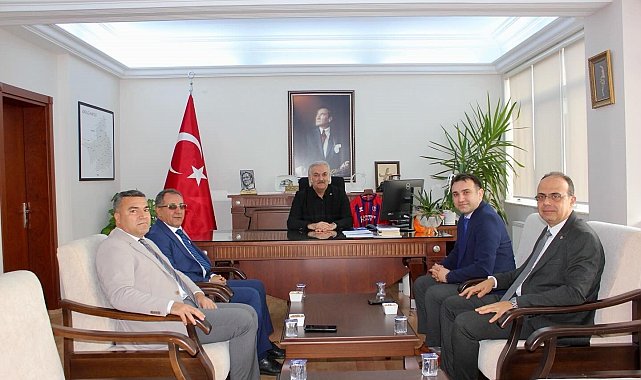 İl Milli Eğitim Müdürü Yiğit, Söke Kaymakamı Akça ile bir araya geldi