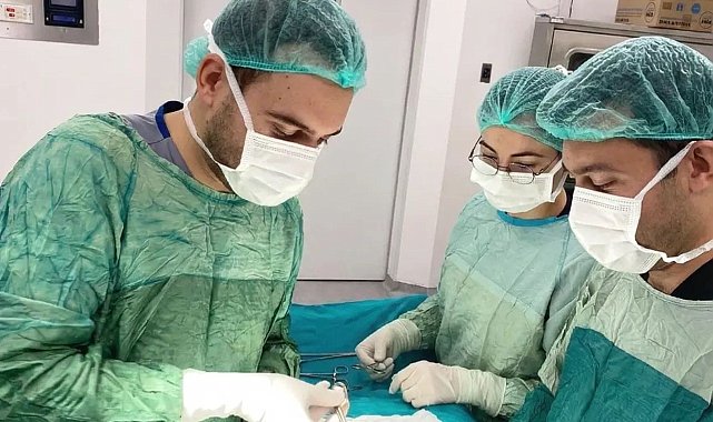 İlçedeki Devlet Hastanesi'nde ilk kez yapılan ameliyat başarılı geçti