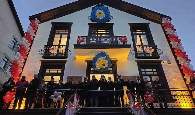 İlkadım Hanımeli Konağı hizmete açıldı