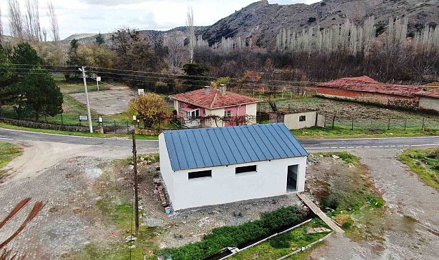 İnönü'de metruk haldeki halı yıkama yeri yenilenip vatandaşların hizmetine sunuldu