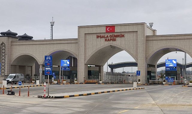 İpsala Sınır Kapısı'nda 7 gün sonra hareketlilik