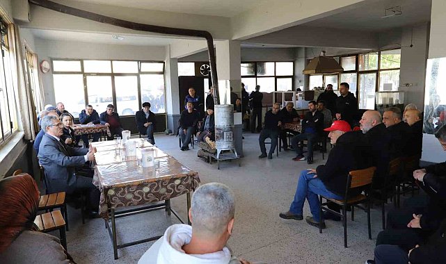 İsabeyli anlattı Başkan Tetik dinledi