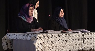 İşitme ve görme engelli öğrenciler Kur'an tilaveti ve ilahilerle gönülleri fethetti