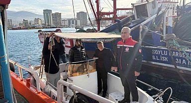 İskenderun balıkçı barınağında denetim gerçekleştirildi