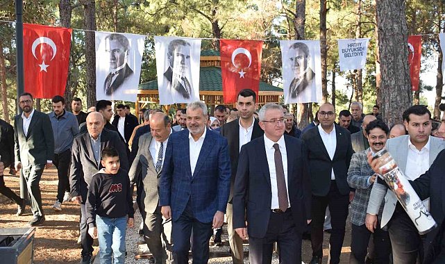 İskenderun'a nefes olacak 15 bin metrekarelik Orman Parkı'nın açılışı gerçekleştirildi