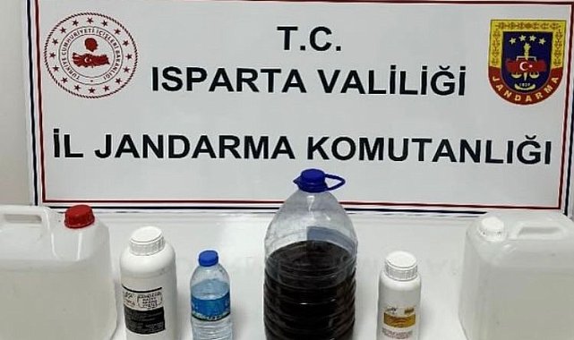 Isparta'da kaçak içki ve parfüm operasyonu: 4 şüpheliye adli işlem