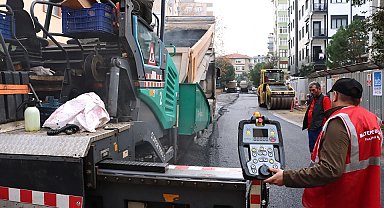 İstanbul Maltepe'de asfalt seferberliği