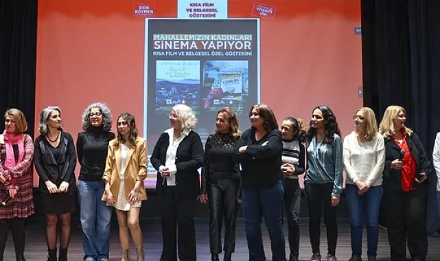 İstanbul Maltepeli kadınlar sinema ile seslerini duyurdu