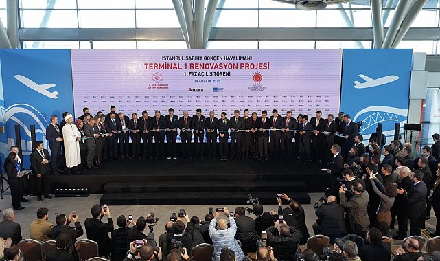 İstanbul Sabiha Gökçen Uluslararası Havalimanı ek terminali hizmete açıldı