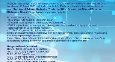 İstanbul'da 2nd World Bridges Zirvesi düzenlenecek