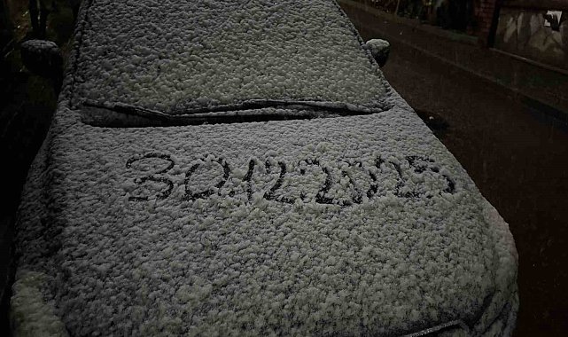 İstanbul'da kar yağışı başladı
