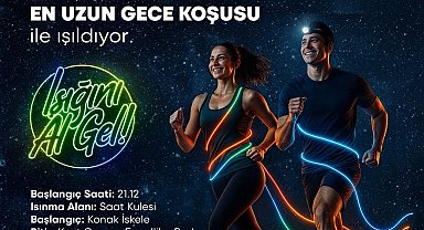 İzmirliler en uzun gecede koşacak