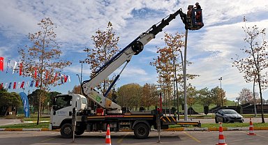 İzmit Sekapark'ta akıllı aydınlatma sistemi devrede