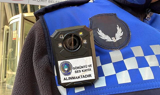 İzmit'te zabıta denetimleri artık yaka kamerasında!