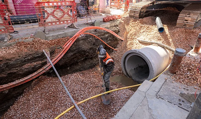 İZSU'dan İzmir'de tarihi altyapı dönüşümü