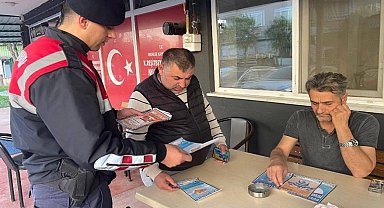 Jandarma dolandırıcılığa karşı sahada: Vatandaş tek tek bilgilendirildi